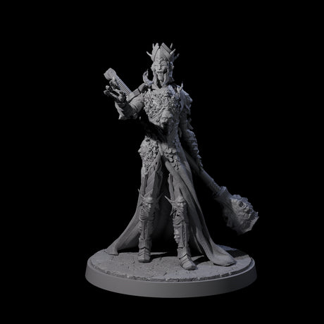 Towering Graveknight B Miniature for Dungeons and Dragons, Pathfinder or other TTRPGs