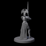 Towering Graveknight C Miniature for Dungeons and Dragons, Pathfinder or other TTRPGs