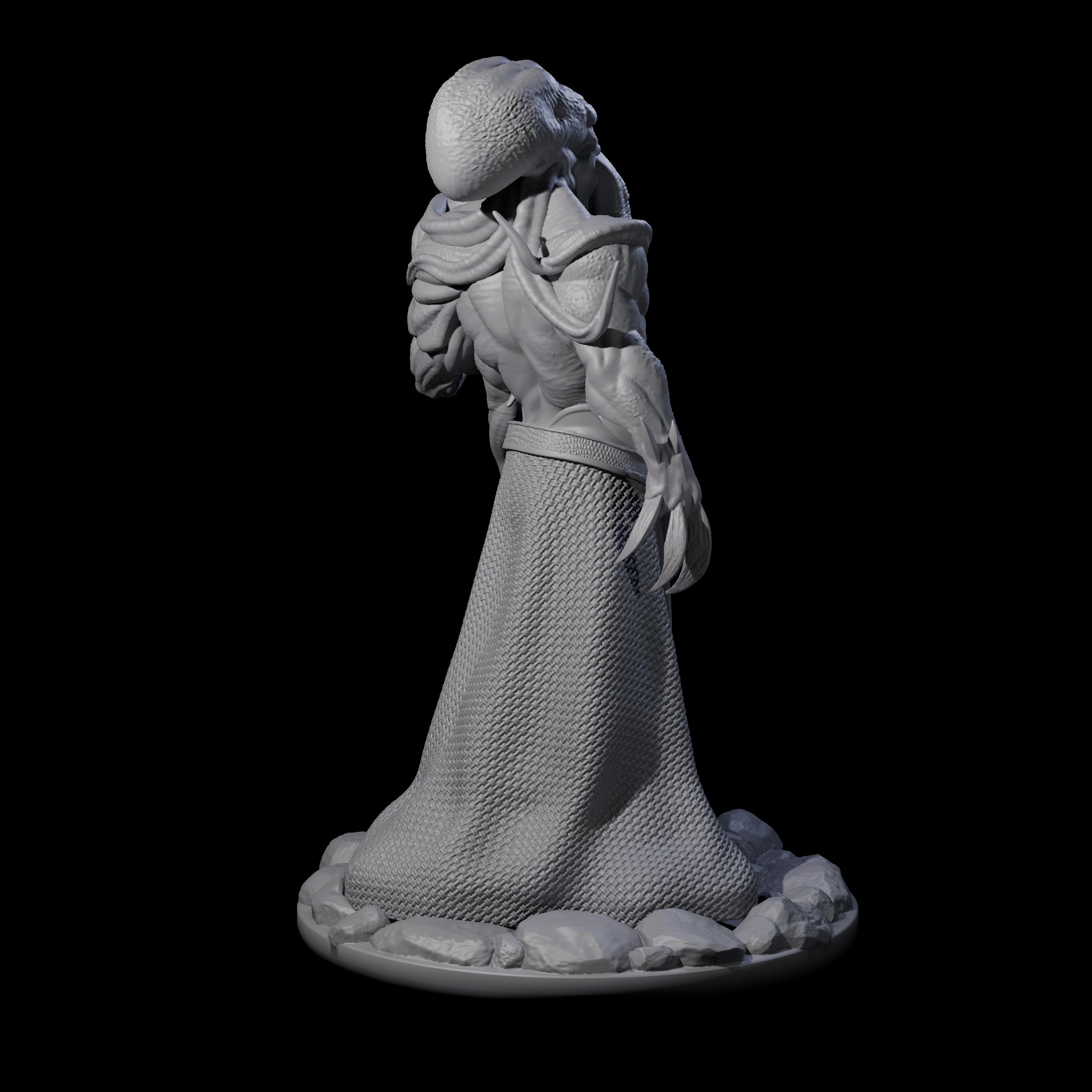 Towering Mind Flayer Miniature for Dungeons and Dragons, Pathfinder or other TTRPGs