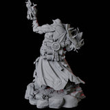 Towering Oni Demon C Miniature for Dungeons and Dragons, Pathfinder or other TTRPGs