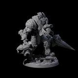 Towering Warforged Devastator Miniature for Dungeons and Dragons, Pathfinder or other TTRPGs