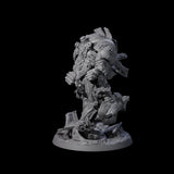 Towering Warforged Devastator Miniature for Dungeons and Dragons, Pathfinder or other TTRPGs