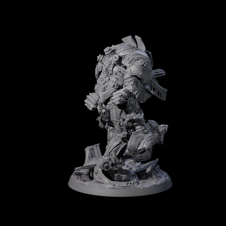 Towering Warforged Devastator Miniature for Dungeons and Dragons, Pathfinder or other TTRPGs