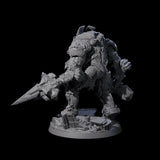 Towering Warforged Devastator Miniature for Dungeons and Dragons, Pathfinder or other TTRPGs