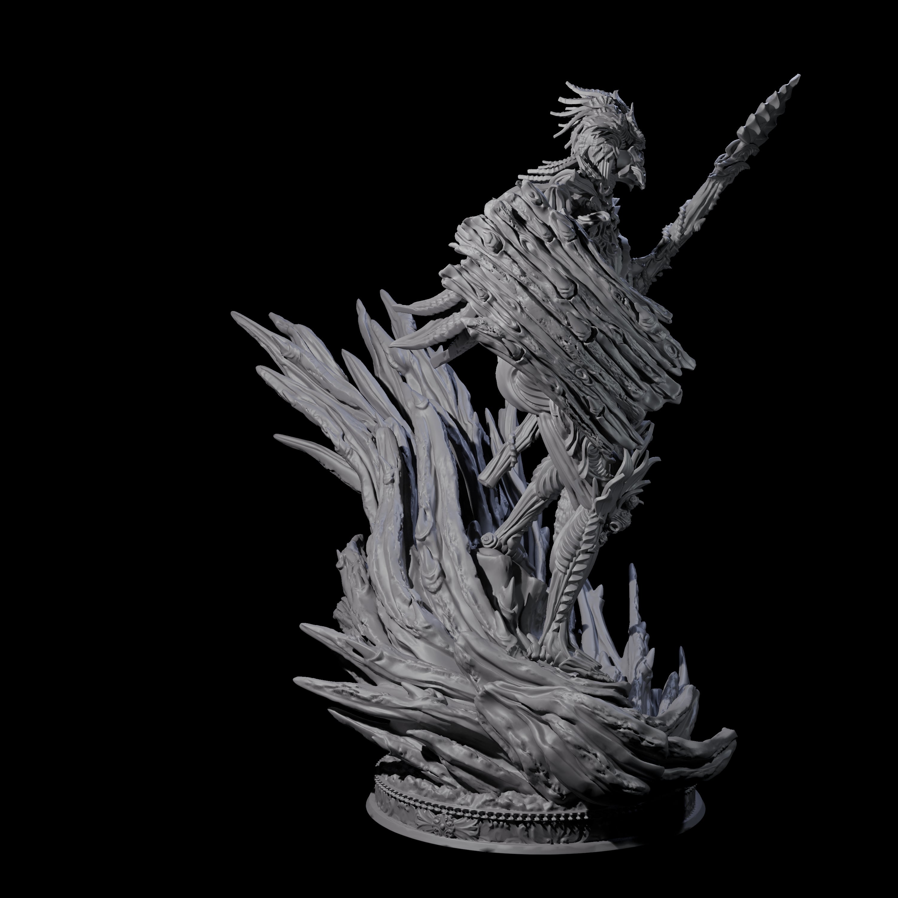 Towering Wood Woad Miniature for Dungeons and Dragons, Pathfinder or other TTRPGs