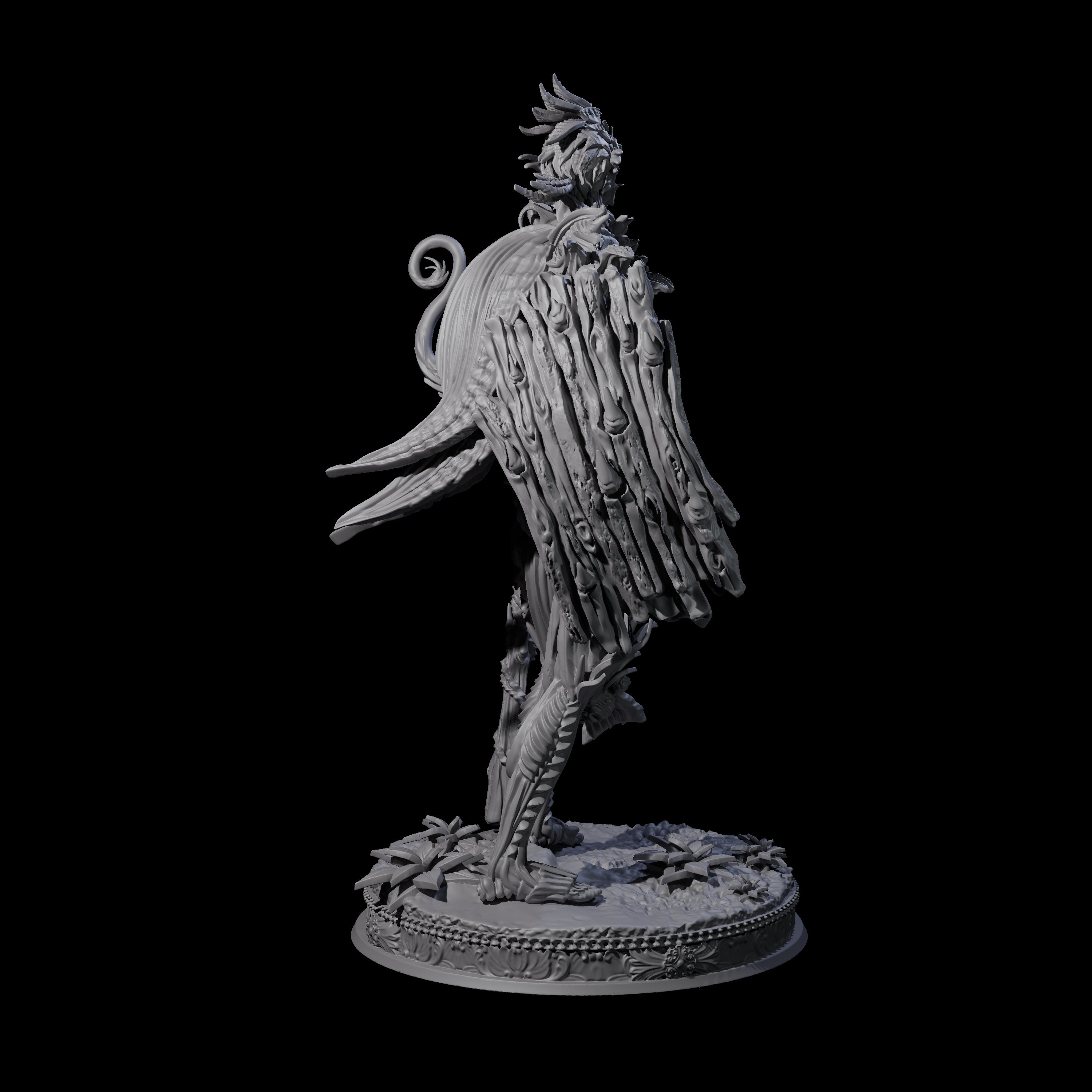 Towering Wood Woad Miniature for Dungeons and Dragons, Pathfinder or other TTRPGs