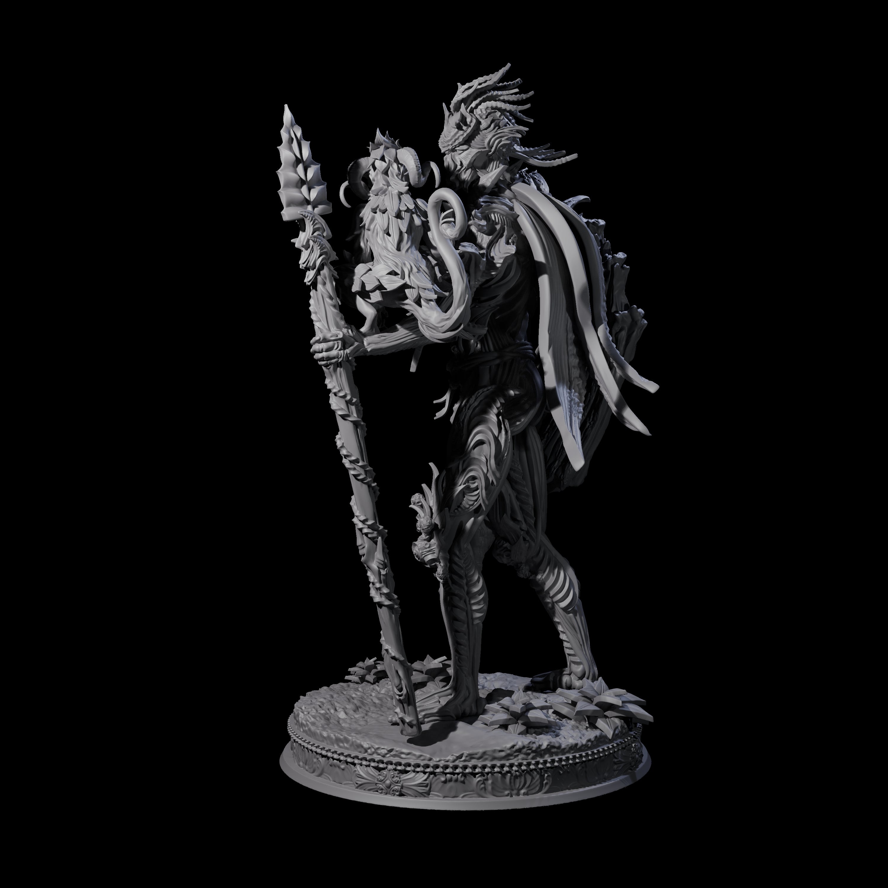 Towering Wood Woad Miniature for Dungeons and Dragons, Pathfinder or other TTRPGs