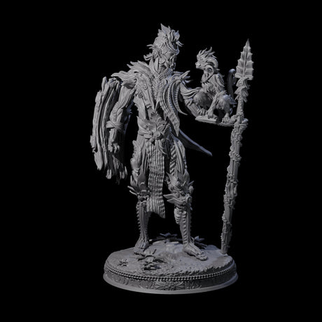 Towering Wood Woad Miniature for Dungeons and Dragons, Pathfinder or other TTRPGs