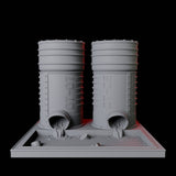 Toxic Tank Dice Tower Miniature for Dungeons and Dragons, Pathfinder or other TTRPGs