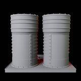 Toxic Tank Dice Tower Miniature for Dungeons and Dragons, Pathfinder or other TTRPGs