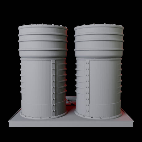 Toxic Tank Dice Tower Miniature for Dungeons and Dragons, Pathfinder or other TTRPGs