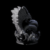 Transformed Mega Djinni Miniature for Dungeons and Dragons, Pathfinder or other TTRPGs
