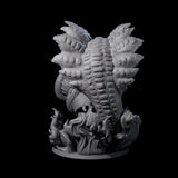 Transformed Mega Djinni Miniature for Dungeons and Dragons, Pathfinder or other TTRPGs
