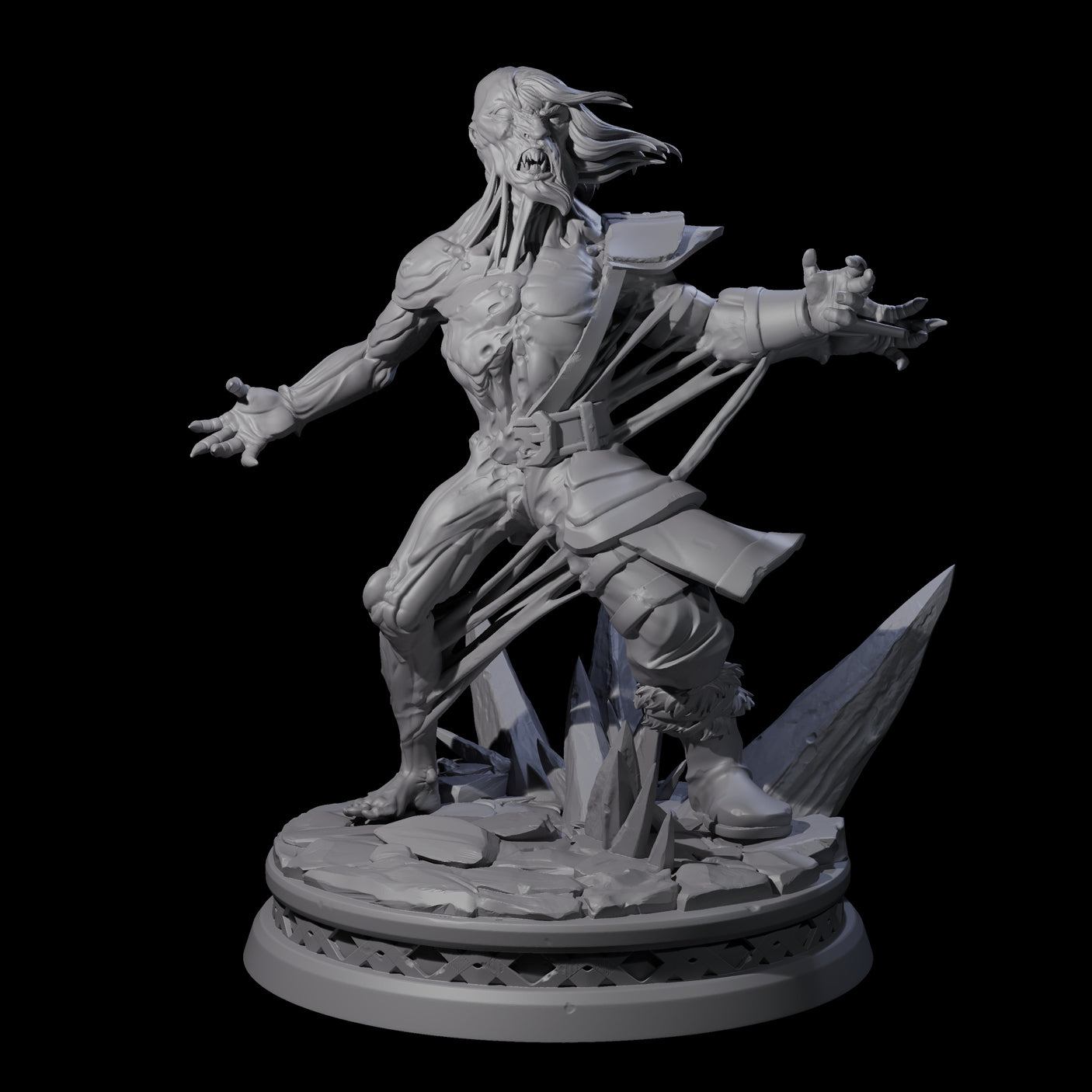 Transforming Doppelganger Miniature for Dungeons and Dragons, Pathfinder or other TTRPGs