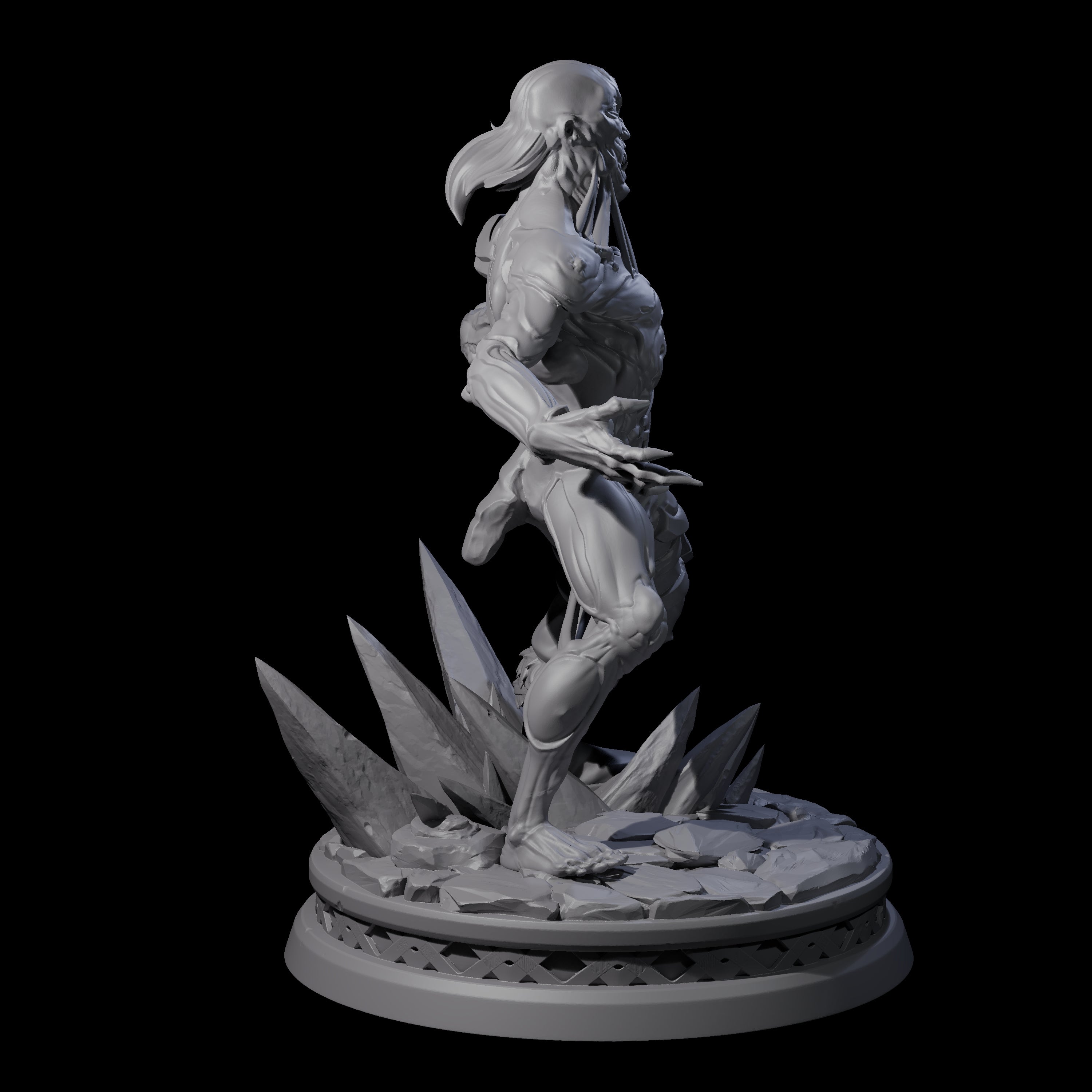 Transforming Doppelganger Miniature for Dungeons and Dragons, Pathfinder or other TTRPGs