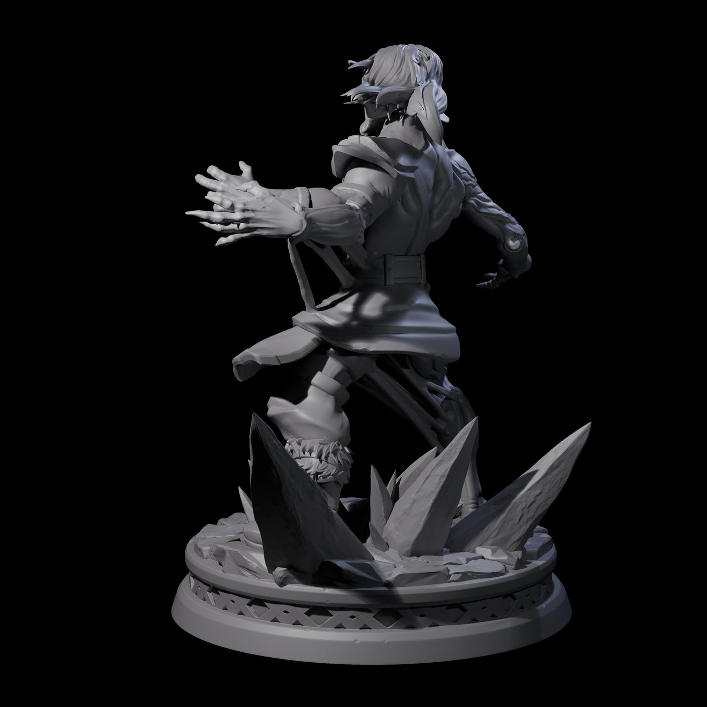 Transforming Doppelganger Miniature for Dungeons and Dragons, Pathfinder or other TTRPGs