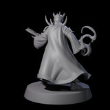 Transforming Evil Magic User Miniature for Dungeons and Dragons, Pathfinder or other TTRPGs