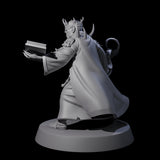 Transforming Evil Magic User Miniature for Dungeons and Dragons, Pathfinder or other TTRPGs