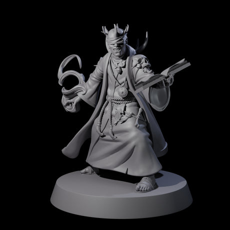 Transforming Evil Magic User Miniature for Dungeons and Dragons, Pathfinder or other TTRPGs