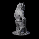 Transforming Vampire Berserker Miniature for Dungeons and Dragons, Pathfinder or other TTRPGs