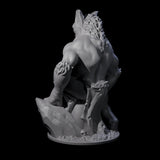 Transforming Vampire Berserker Miniature for Dungeons and Dragons, Pathfinder or other TTRPGs