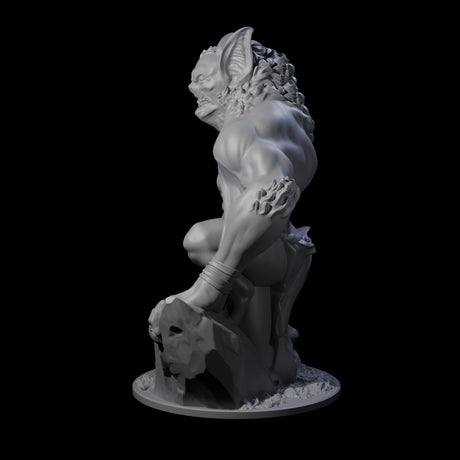 Transforming Vampire Berserker Miniature for Dungeons and Dragons, Pathfinder or other TTRPGs