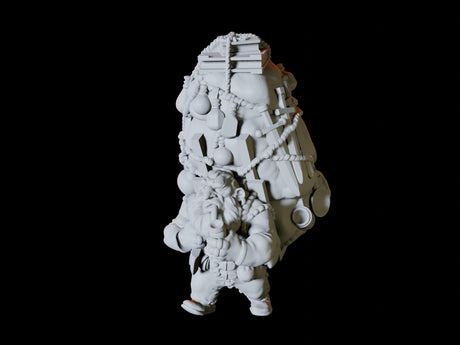 Travelling Dwarf Merchant Miniature for Dungeons and Dragons, Pathfinder or other TTRPGs