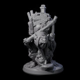 Travelling Kobold Merchant Miniature for Dungeons and Dragons, Pathfinder or other TTRPGs