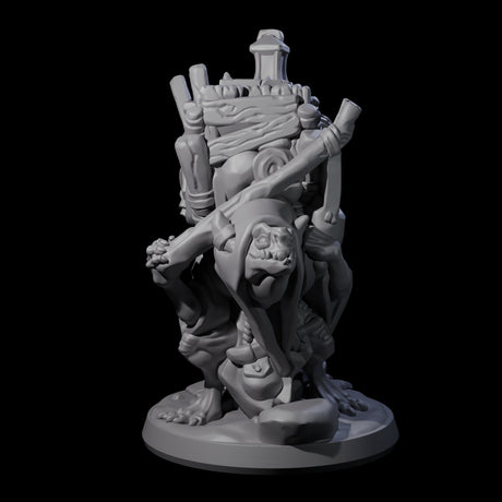 Travelling Kobold Merchant Miniature for Dungeons and Dragons, Pathfinder or other TTRPGs