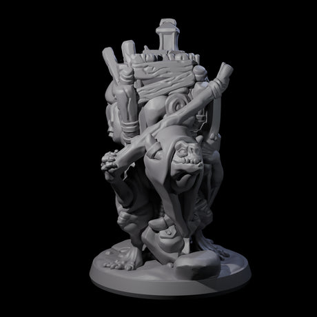 Travelling Kobold Merchant Miniature for Dungeons and Dragons, Pathfinder or other TTRPGs