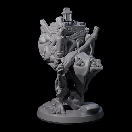 Travelling Kobold Merchant Miniature for Dungeons and Dragons, Pathfinder or other TTRPGs