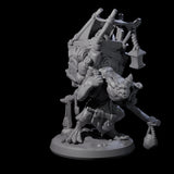 Travelling Kobold Merchant Miniature for Dungeons and Dragons, Pathfinder or other TTRPGs