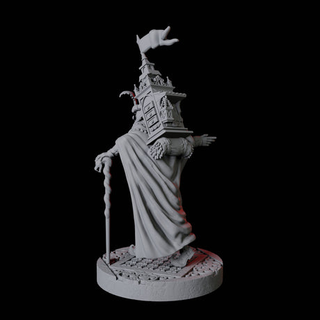 Travelling Merchant of Curios Miniature for Dungeons and Dragons, Pathfinder or other TTRPGs