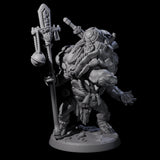 Travelling Tortle Merchant Miniature for Dungeons and Dragons, Pathfinder or other TTRPGs