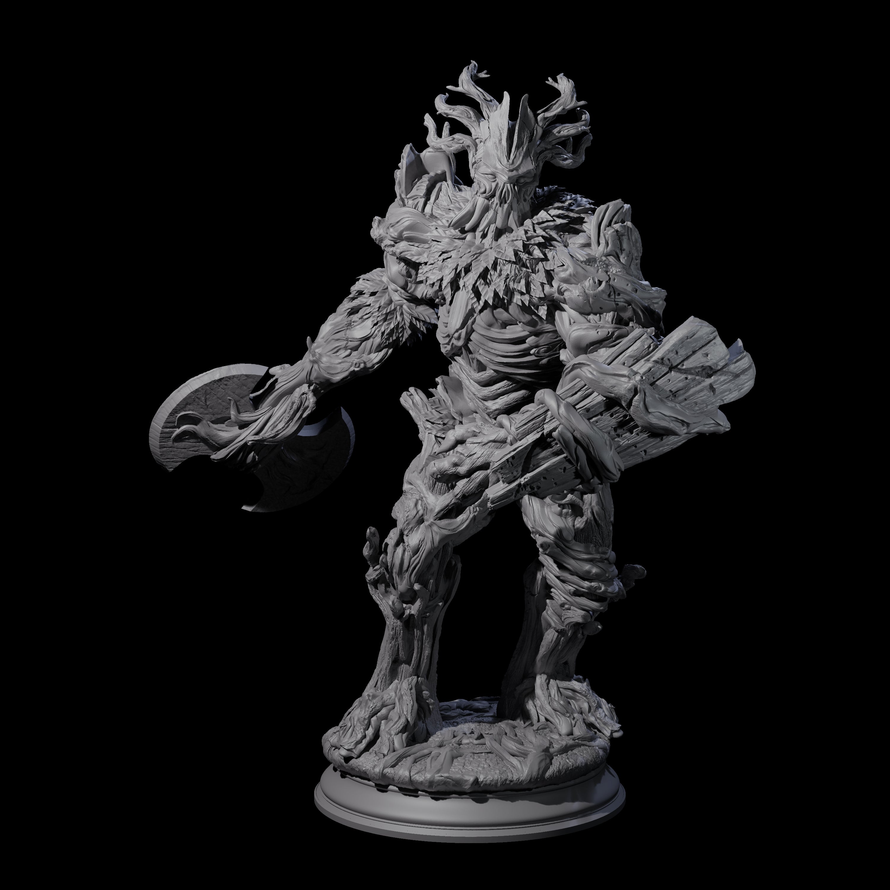 Treant Protector Miniature for Dungeons and Dragons, Pathfinder or other TTRPGs