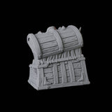 Treasure Chest Mimic A Miniature for Dungeons and Dragons, Pathfinder or other TTRPGs