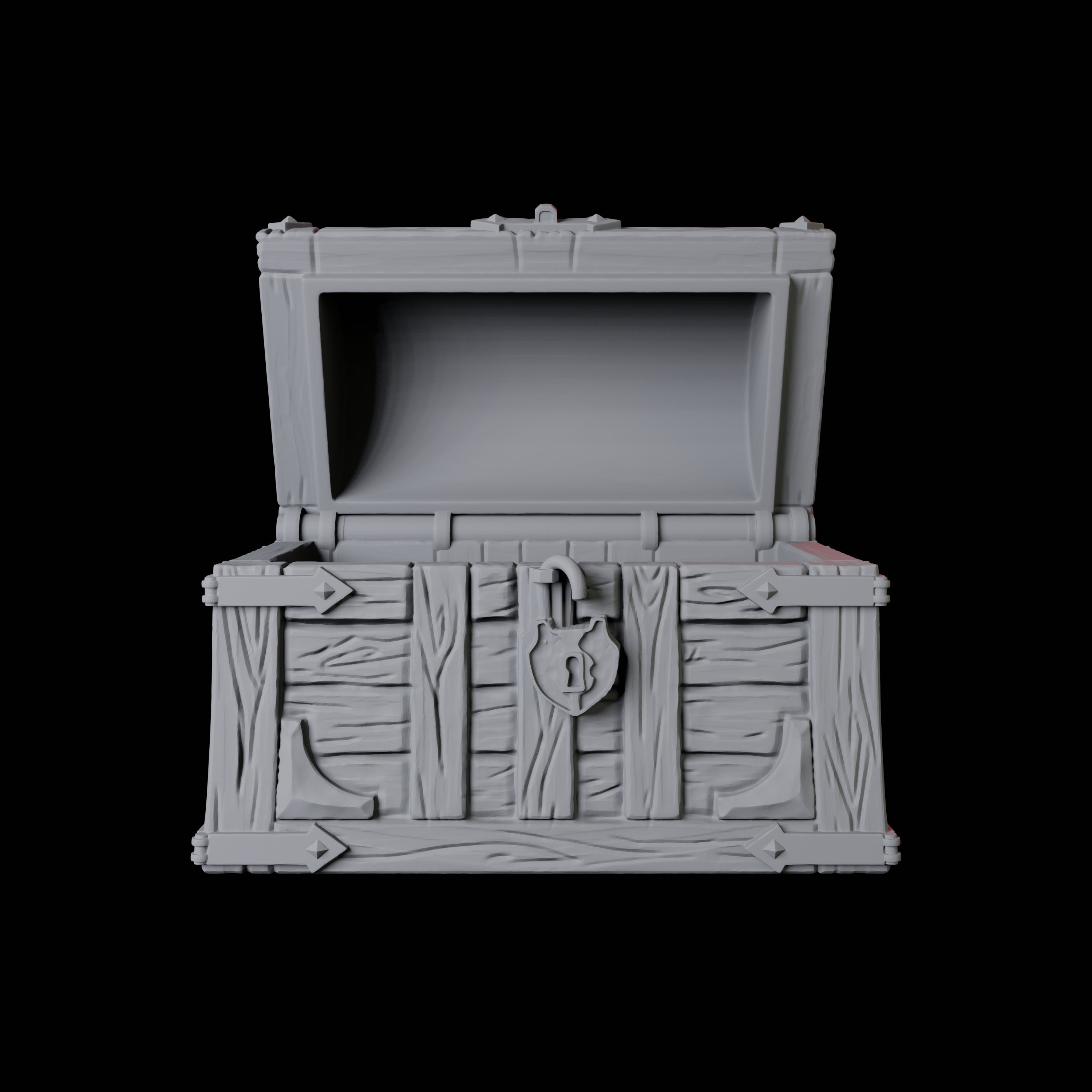 Treasure Chest and Mimics Miniature for Dungeons and Dragons, Pathfinder or other TTRPGs