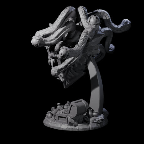 Treasure Hording Beholder Miniature for Dungeons and Dragons, Pathfinder or other TTRPGs