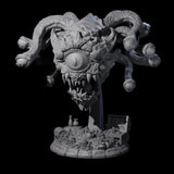 Treasure Hording Beholder Miniature for Dungeons and Dragons, Pathfinder or other TTRPGs