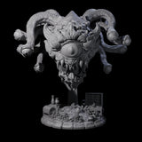 Treasure Hording Beholder Miniature for Dungeons and Dragons, Pathfinder or other TTRPGs