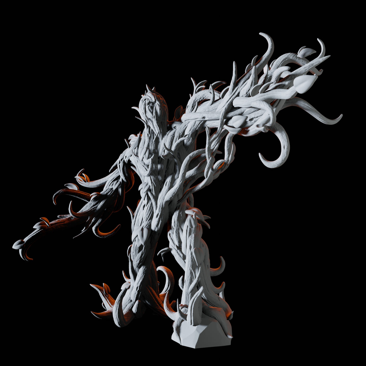 Tree Blight Miniature for Dungeons and Dragons, Pathfinder or other TTRPGs