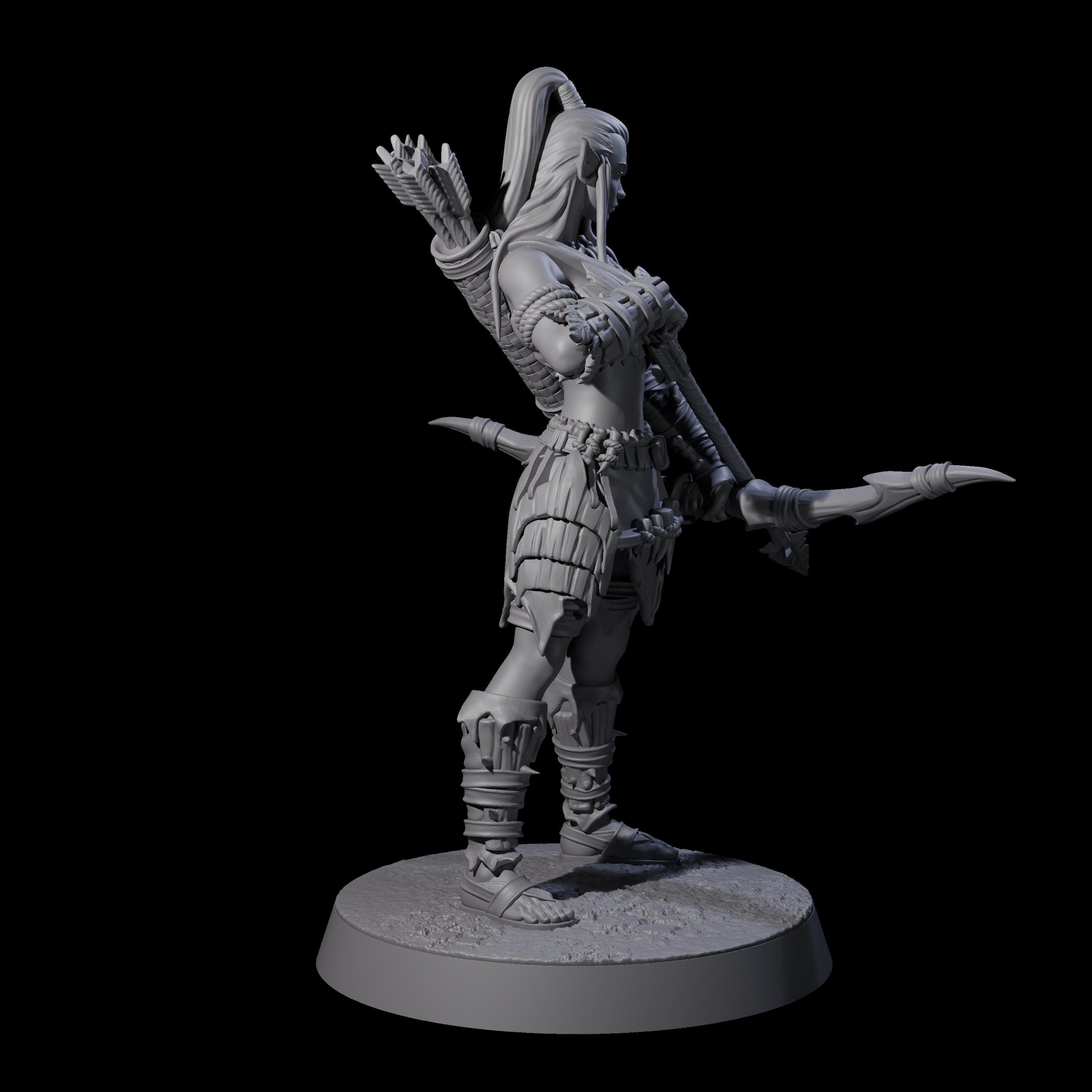 Tree Ranger A Miniature for Dungeons and Dragons, Pathfinder or other TTRPGs