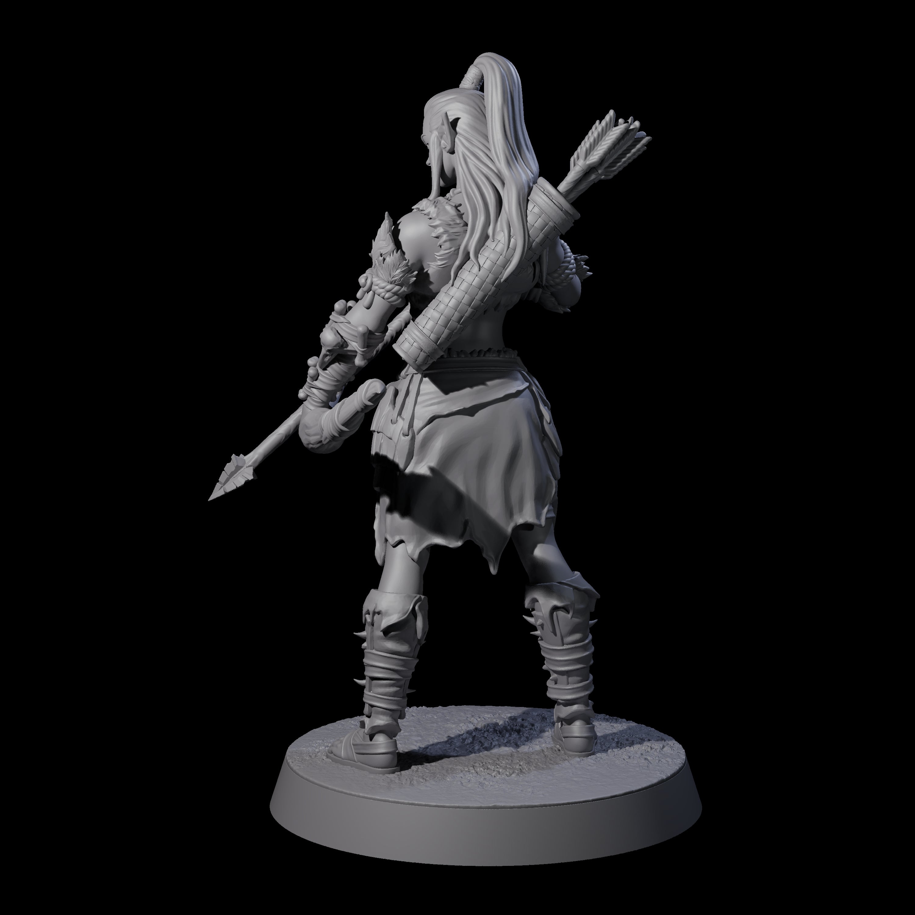 Tree Ranger A Miniature for Dungeons and Dragons, Pathfinder or other TTRPGs