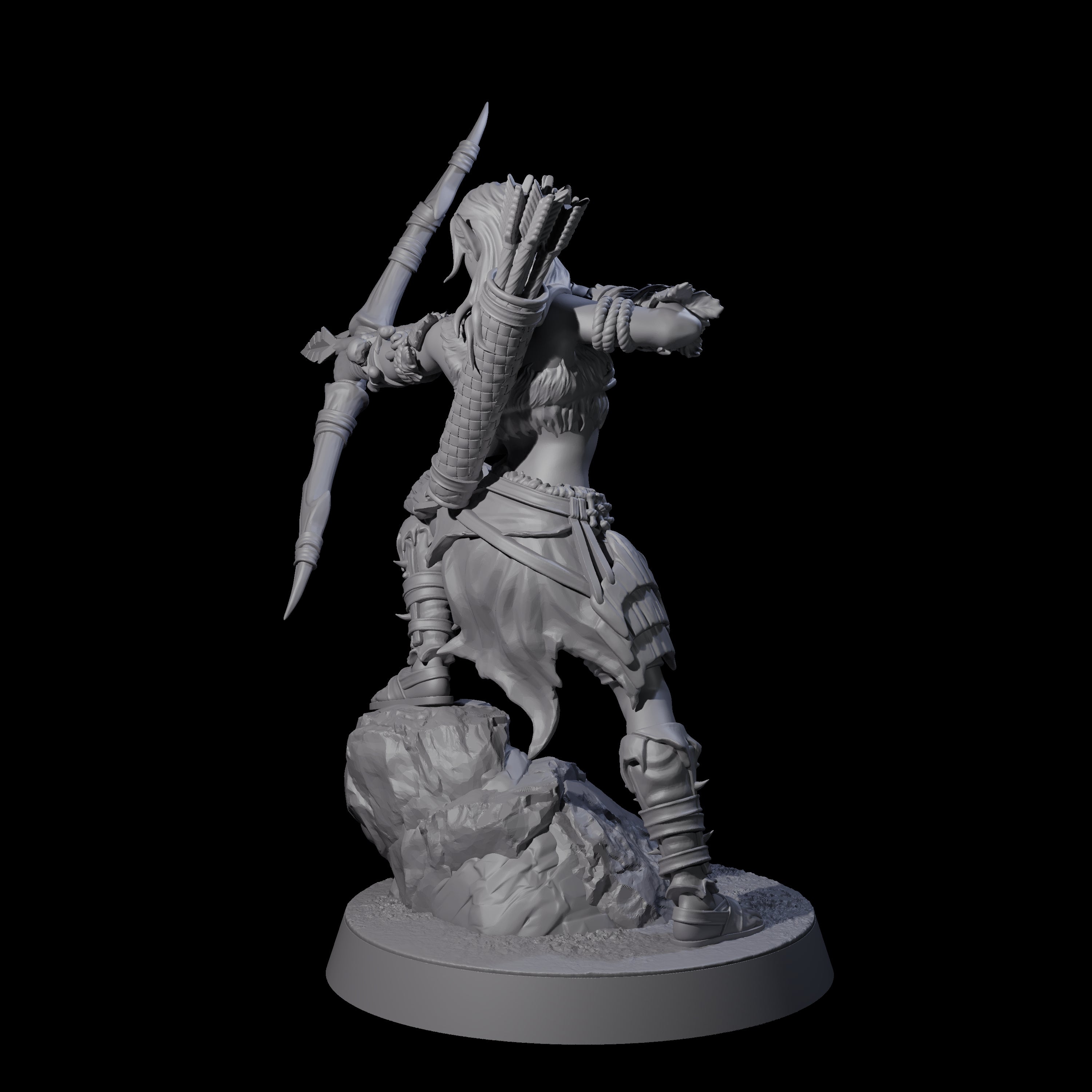 Tree Ranger B Miniature for Dungeons and Dragons, Pathfinder or other TTRPGs