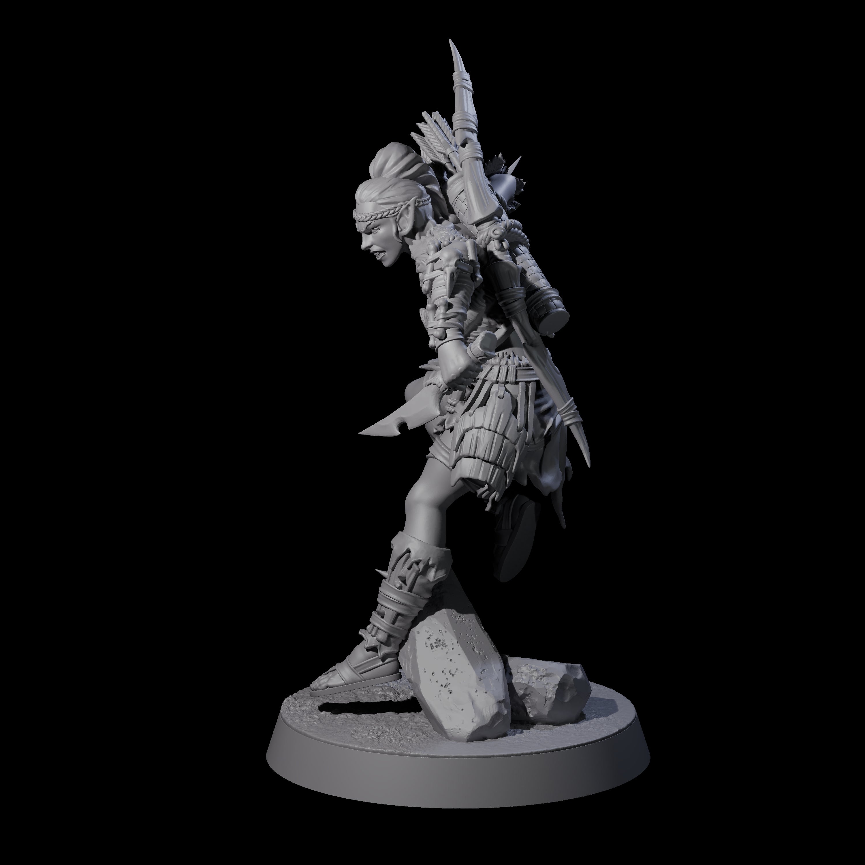 Tree Ranger C Miniature for Dungeons and Dragons, Pathfinder or other TTRPGs