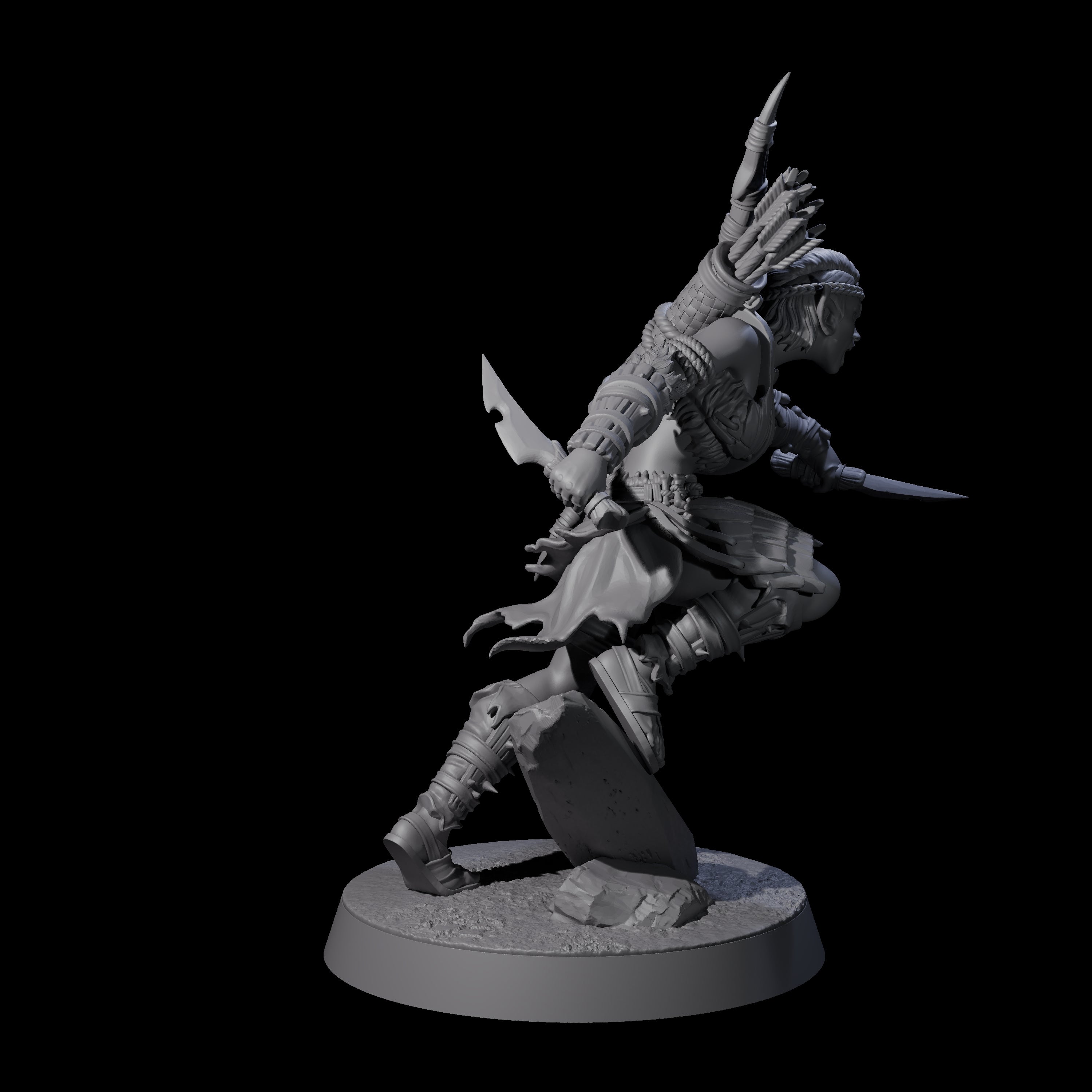 Tree Ranger D Miniature for Dungeons and Dragons, Pathfinder or other TTRPGs