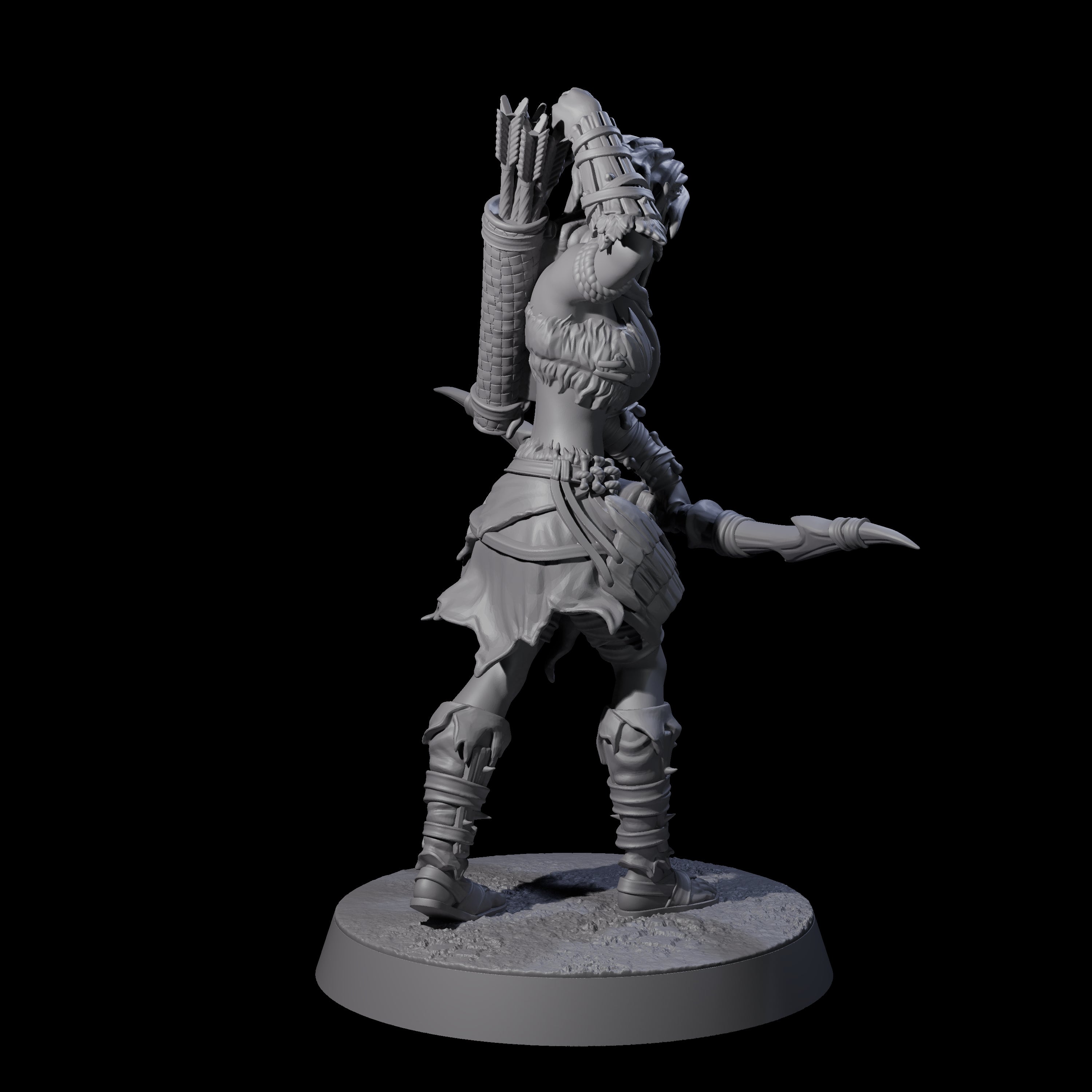 Tree Ranger E Miniature for Dungeons and Dragons, Pathfinder or other TTRPGs