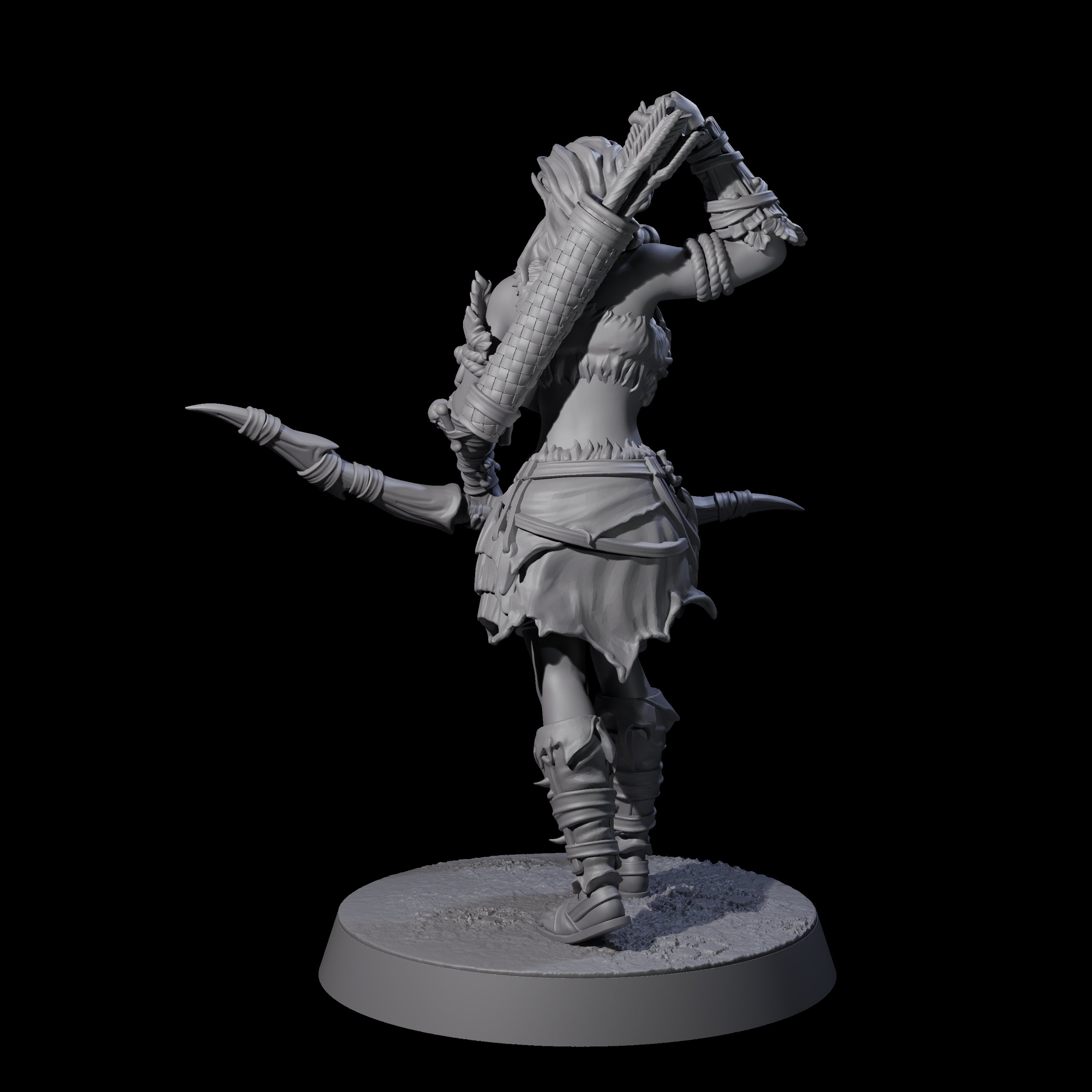 Tree Ranger E Miniature for Dungeons and Dragons, Pathfinder or other TTRPGs