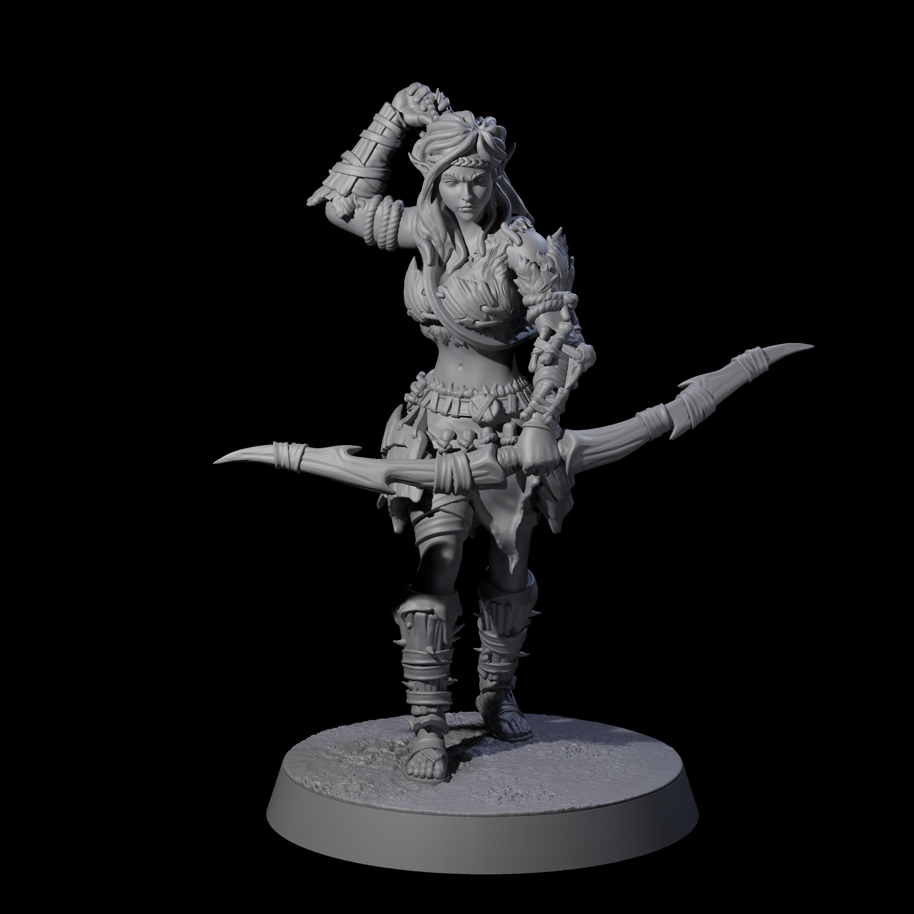 Tree Ranger E Miniature for Dungeons and Dragons, Pathfinder or other TTRPGs