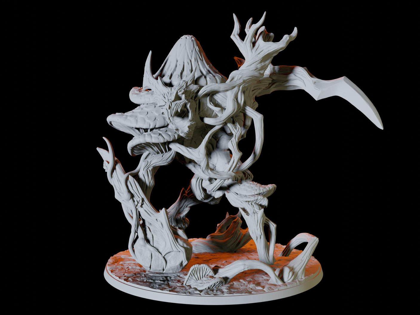 Treebeard Treant Miniature for Dungeons and Dragons, Pathfinder or other TTRPGs